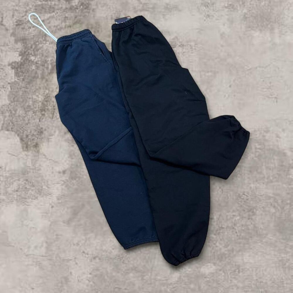 Jerzees FOTL Sweatpants Lot Black L XL Bundle Deadstock Vintage Cotton Straight